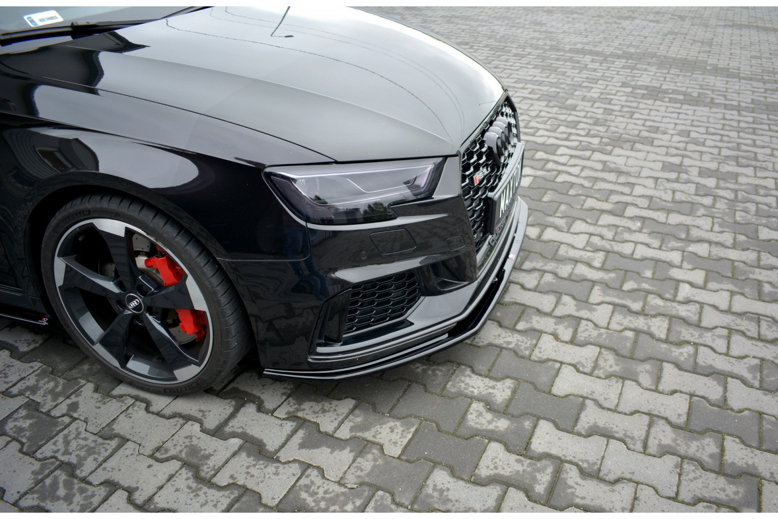 Splitter Przedni V.1 Audi RS3 8V FL Sportback