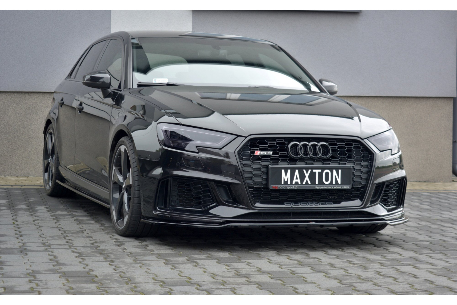 Splitter Przedni V.2 Audi RS3 8V FL Sportback