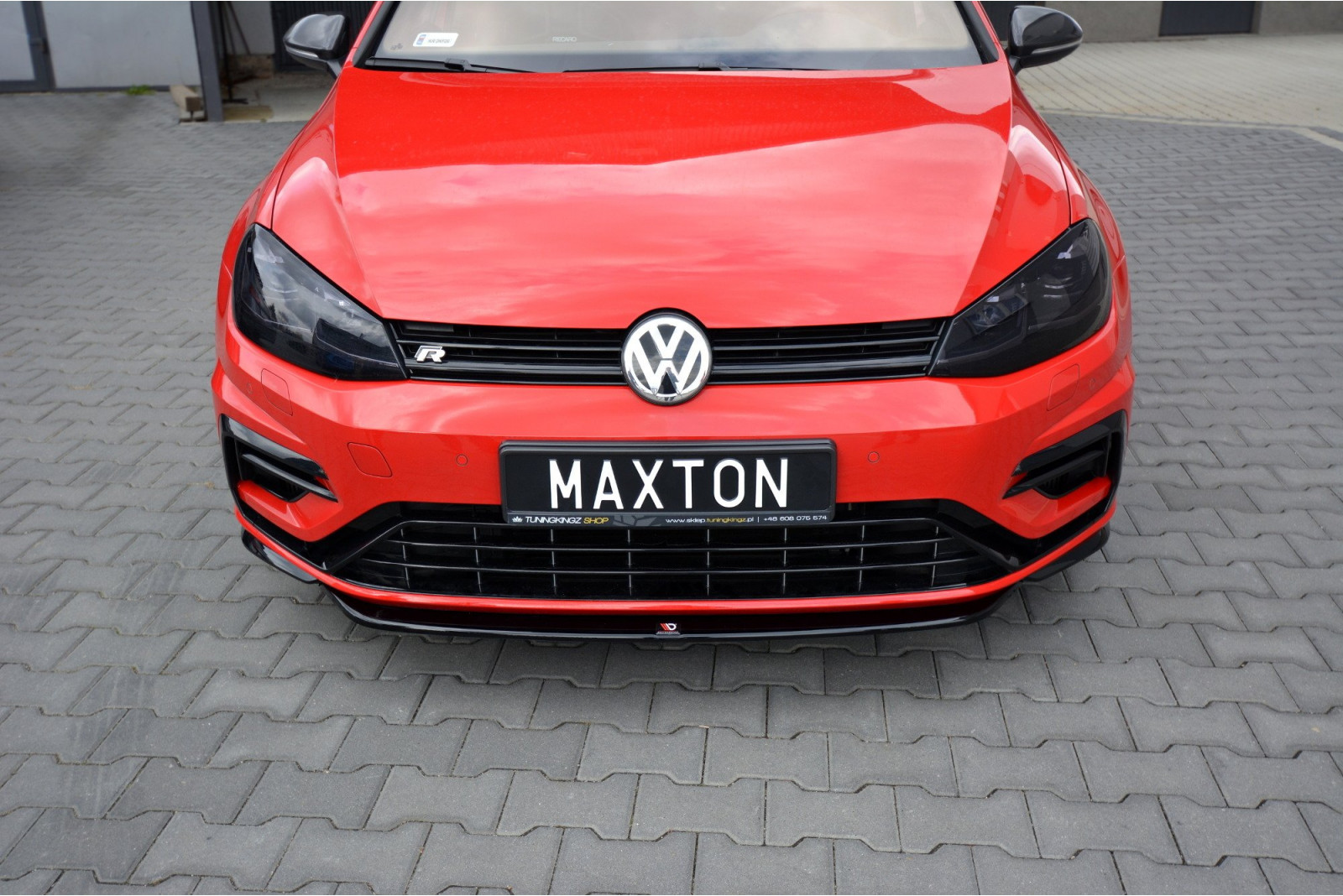 Splitter Przedni V.5 VW Golf 7 R / R-Line Facelift