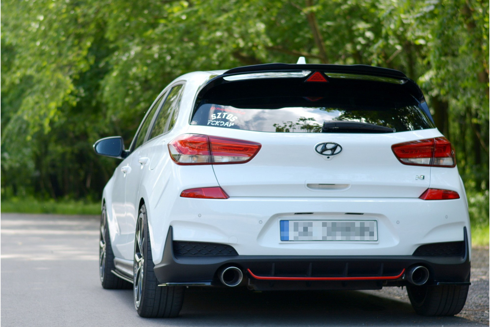 Przedłużenie Spoilera Hyundai I30 N Mk3 Hatchback