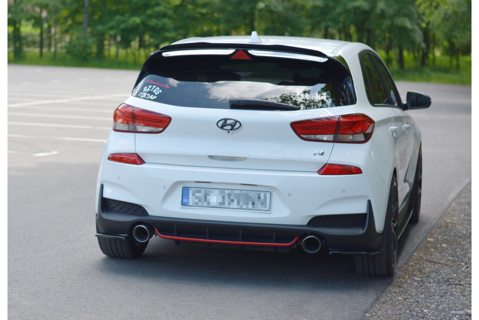 SPLITTERY TYLNE BOCZNE HYUNDAI I30 Mk3 N 