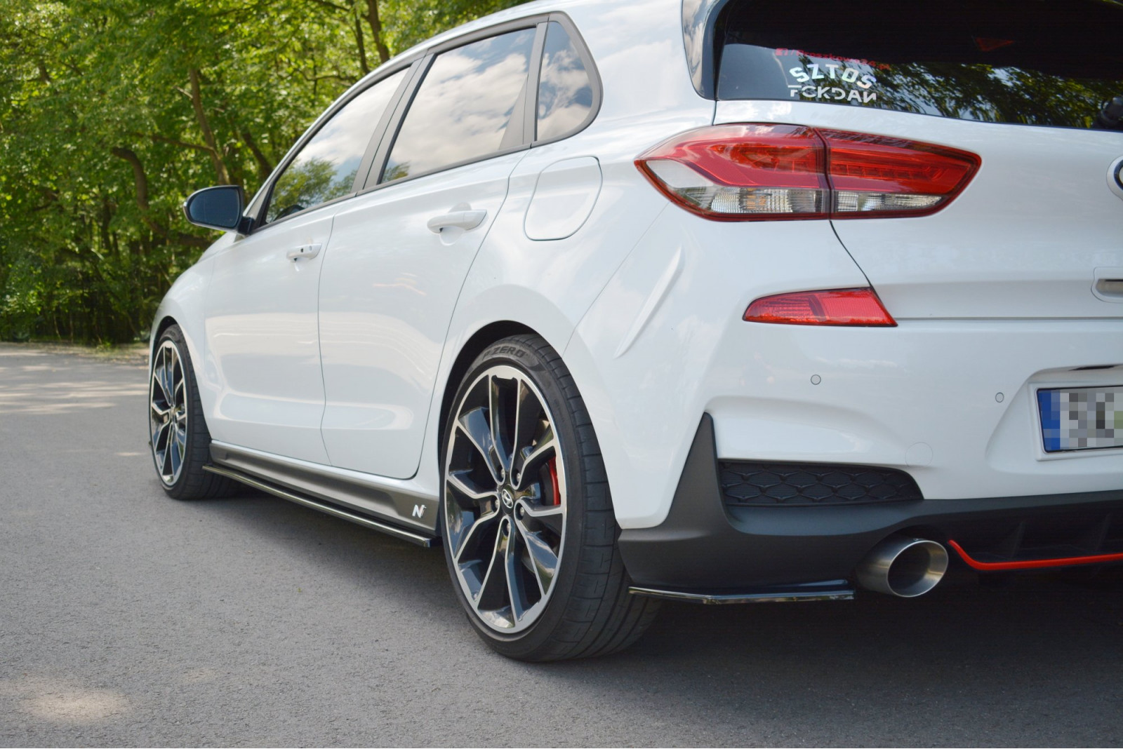 Dokładki Progów V.1 Hyundai I30 N Mk3 Hatchback / Fastback