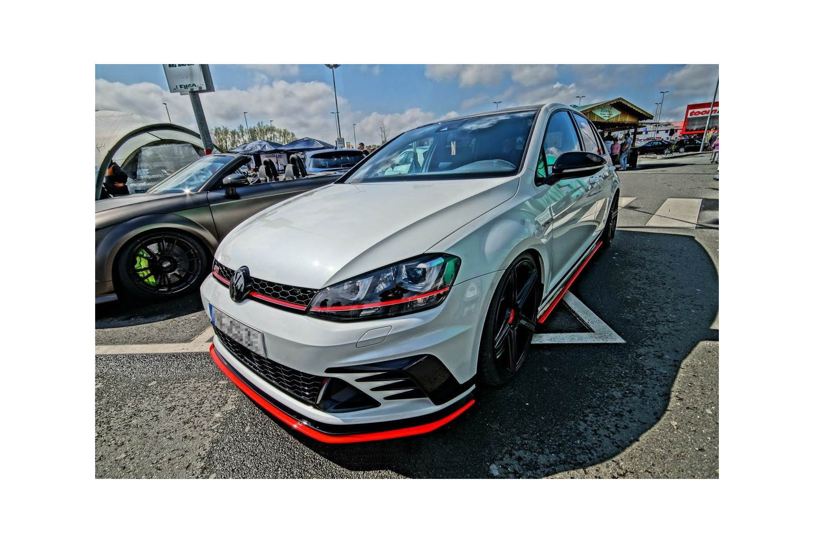  SPLITTER PRZEDNI VW GOLF Mk7 GTI CLUBSPORT