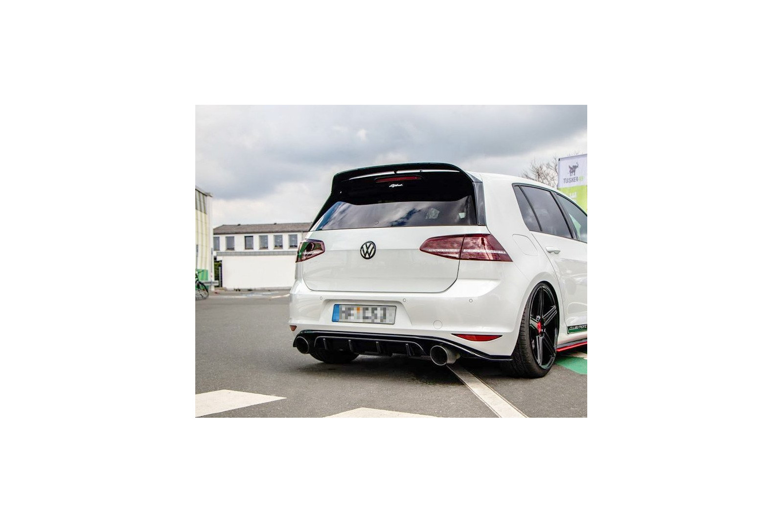 DOKŁADKA TYLNA VW GOLF Mk7 GTI CLUBSPORT