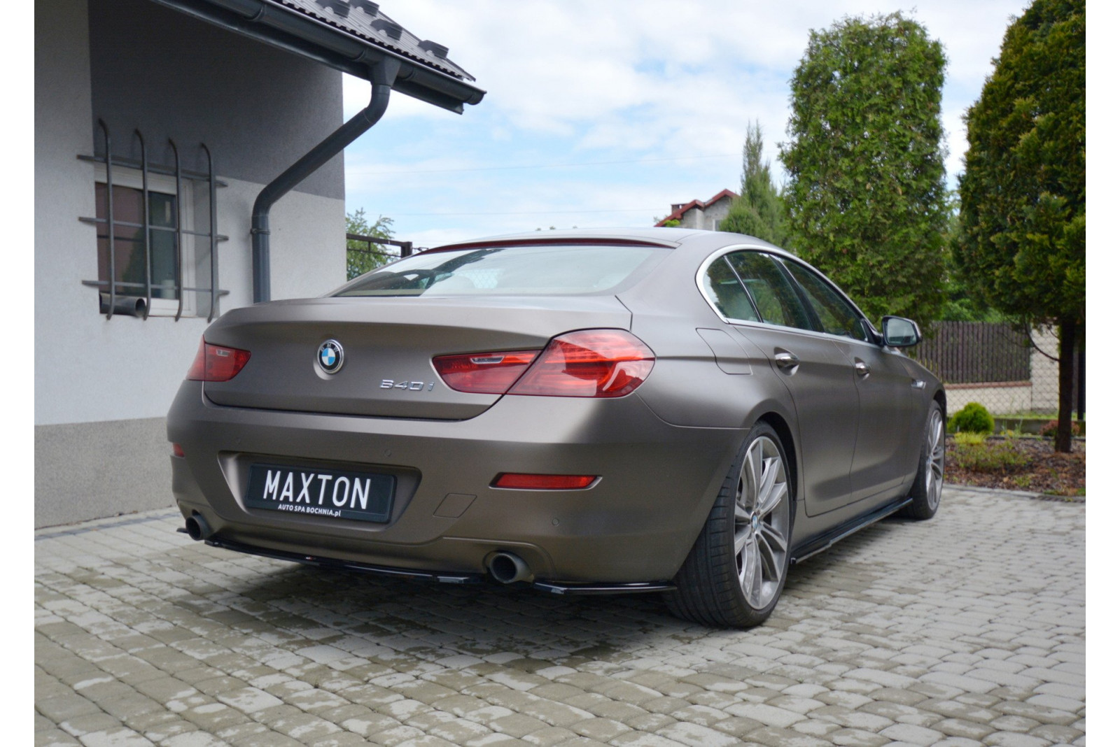 SPLITTERY TYLNE BOCZNE BMW 6 GRAN COUPÉ