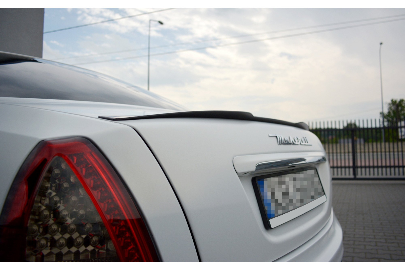 SPOILER TYLNY MASERATI QUATTROPORTE MK5 FACELIFT 