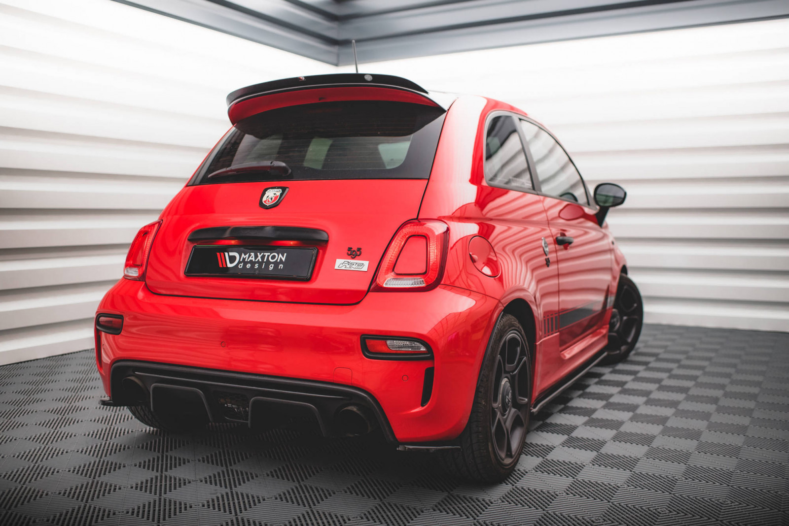 SPOILER TYLNY FIAT 500 ABARTH MK1 FACELIFT