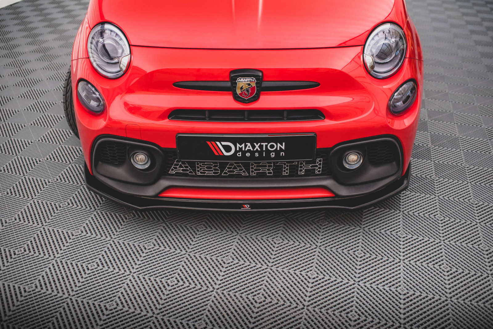 SPLITTER PRZEDNI FIAT 500 ABARTH MK1 FACELIFT