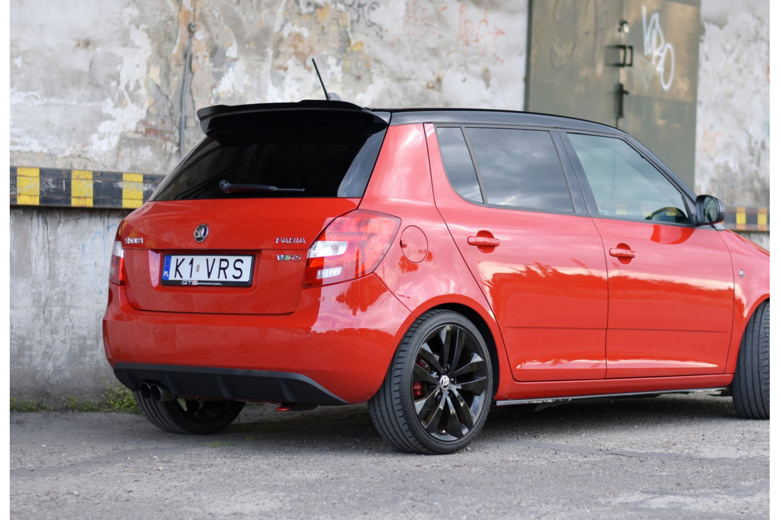 Przedłużenie Spoilera Skoda Fabia RS Mk2