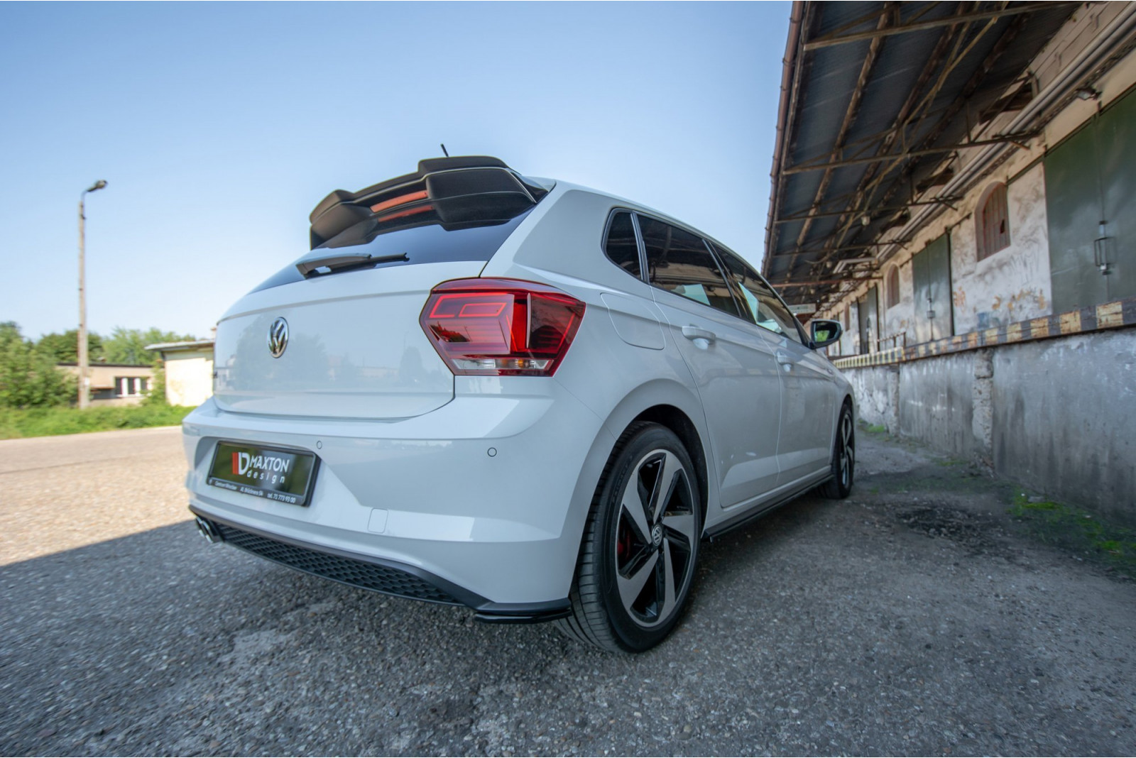 SPOILER EXTENSION VW POLO MK6 GTI