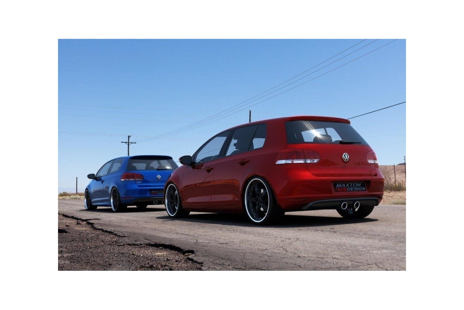 Dyfuzor Tylny VW Golf 5 R32 Look do VW Golf 6