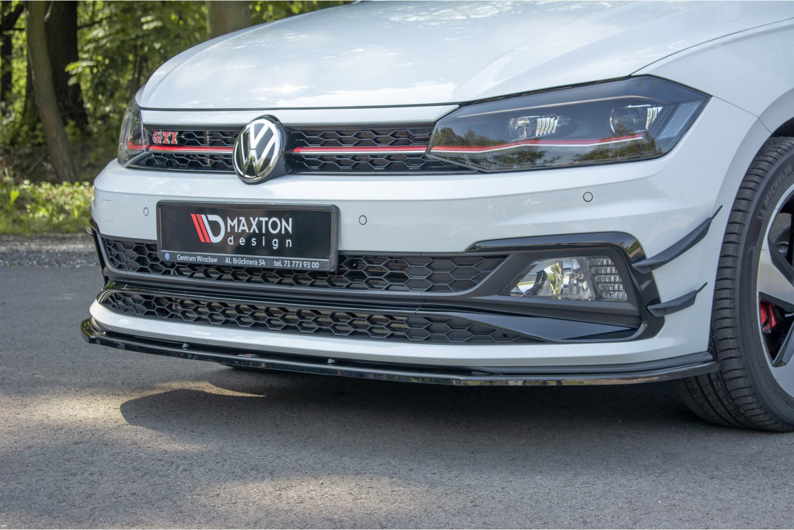 FRONT SPLITTER V.1 VW POLO MK6 GTI 