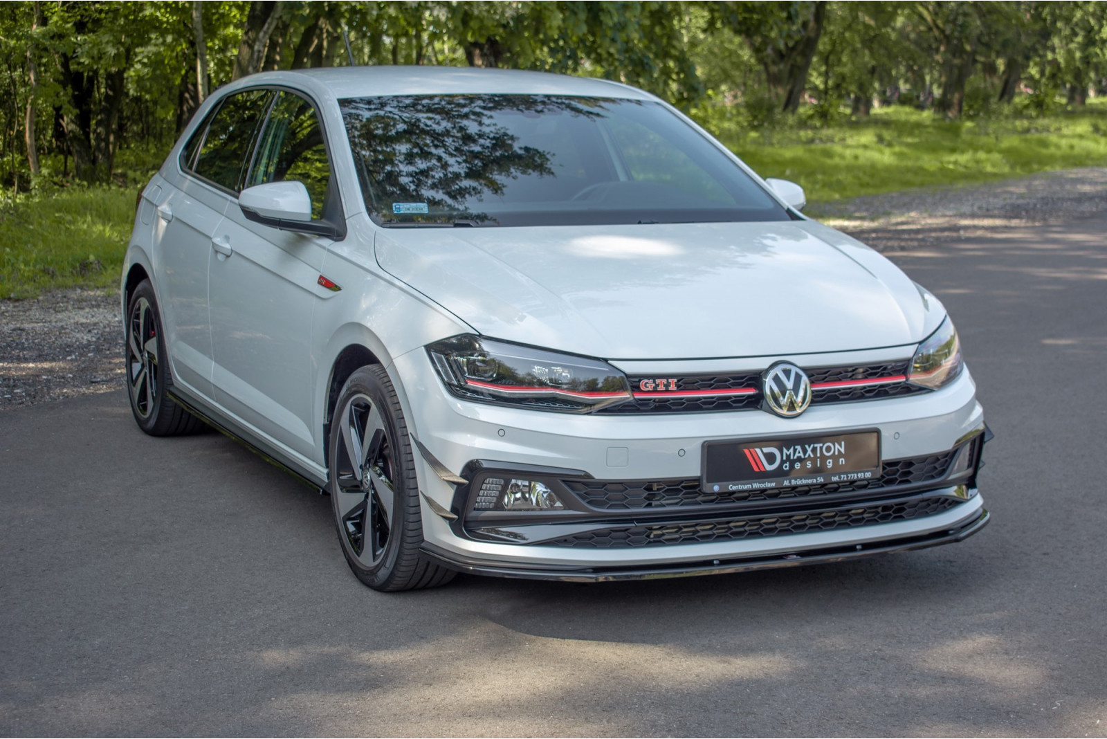 FRONT SPLITTER V.1 VW POLO MK6 GTI 