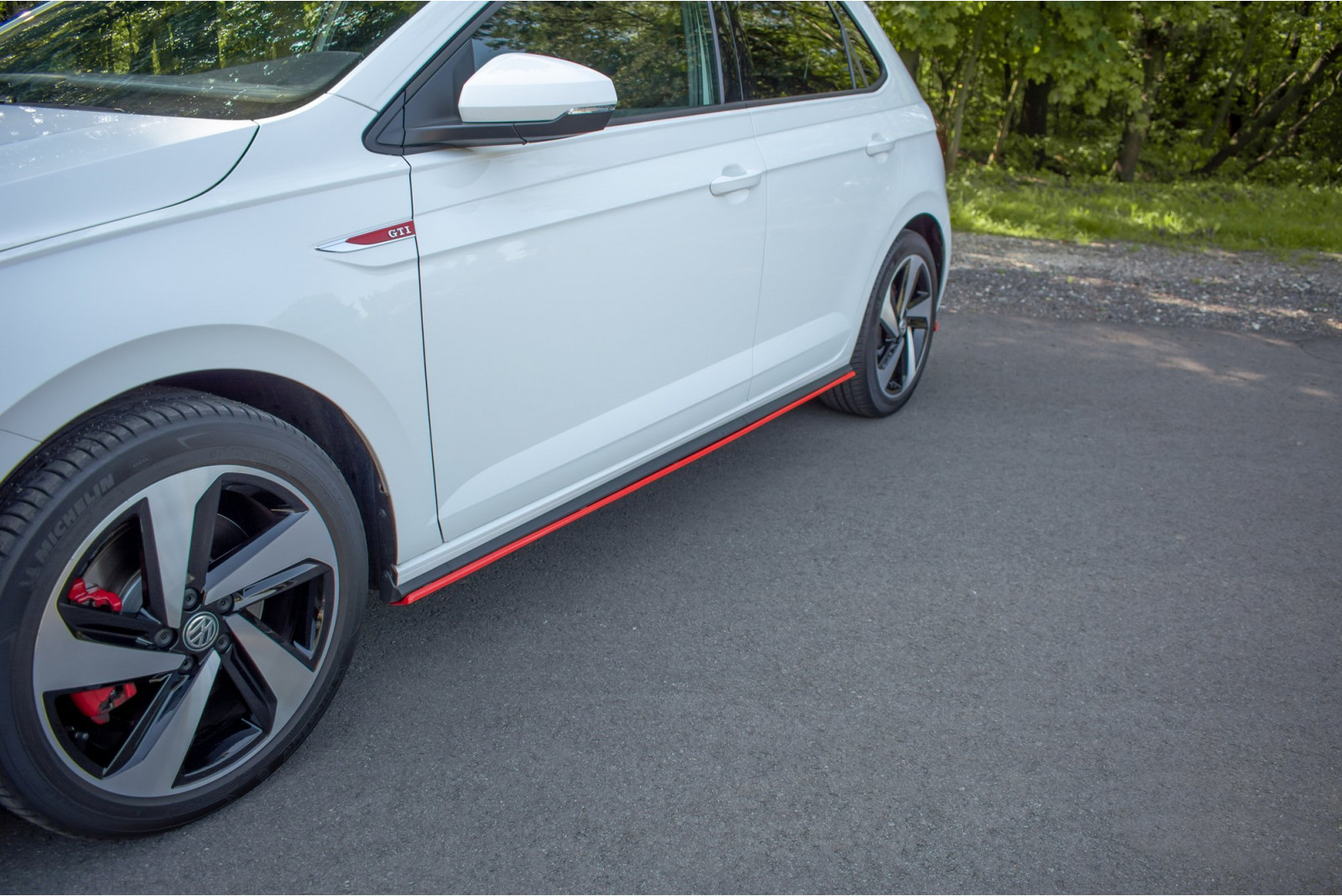 SIDE SKIRTS DIFFUSERS VW POLO MK6 GTI 