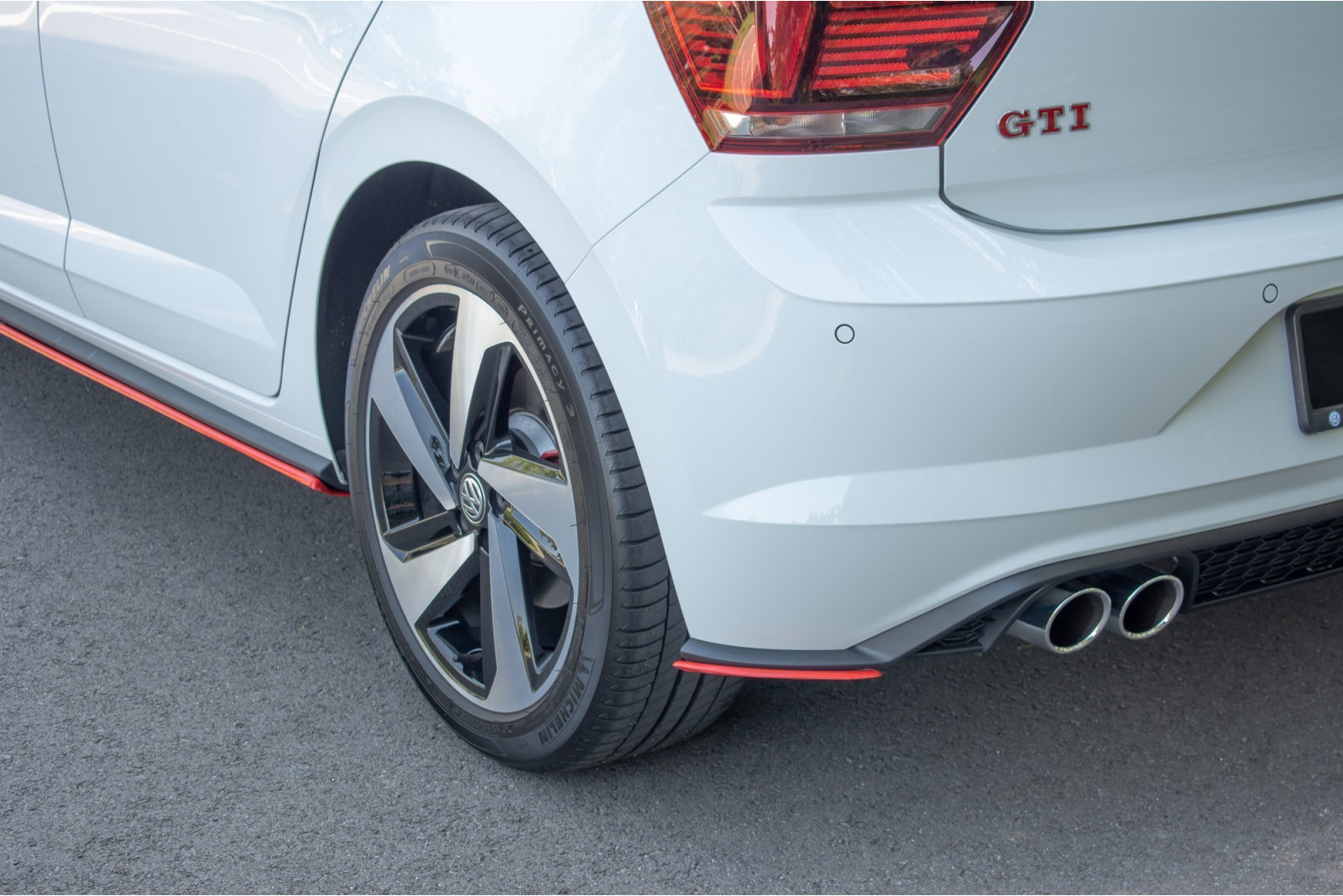 REAR SIDE SPLITTERS VW POLO MK6 GTI