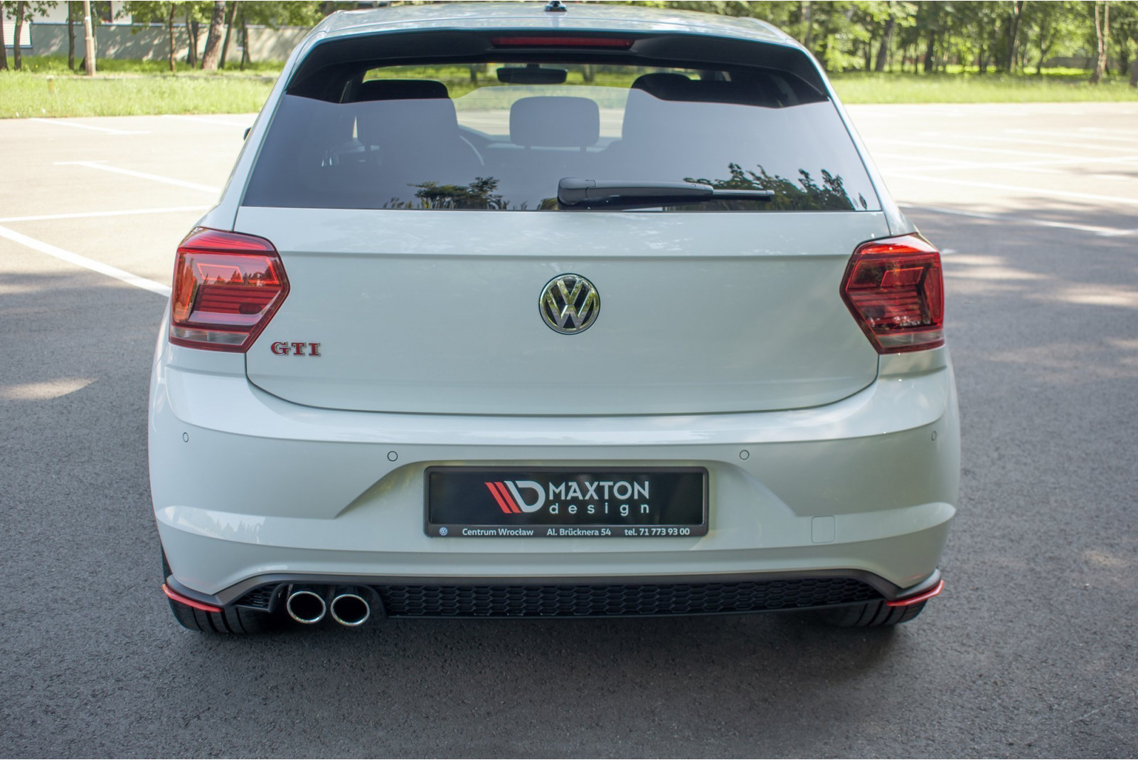 REAR SIDE SPLITTERS VW POLO MK6 GTI