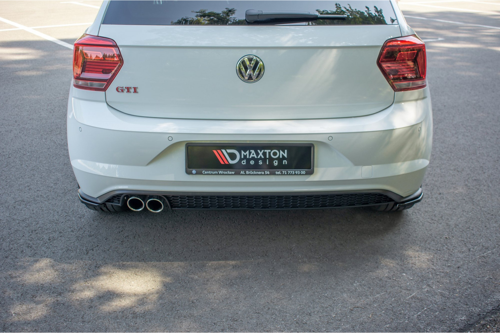 REAR SIDE SPLITTERS VW POLO MK6 GTI