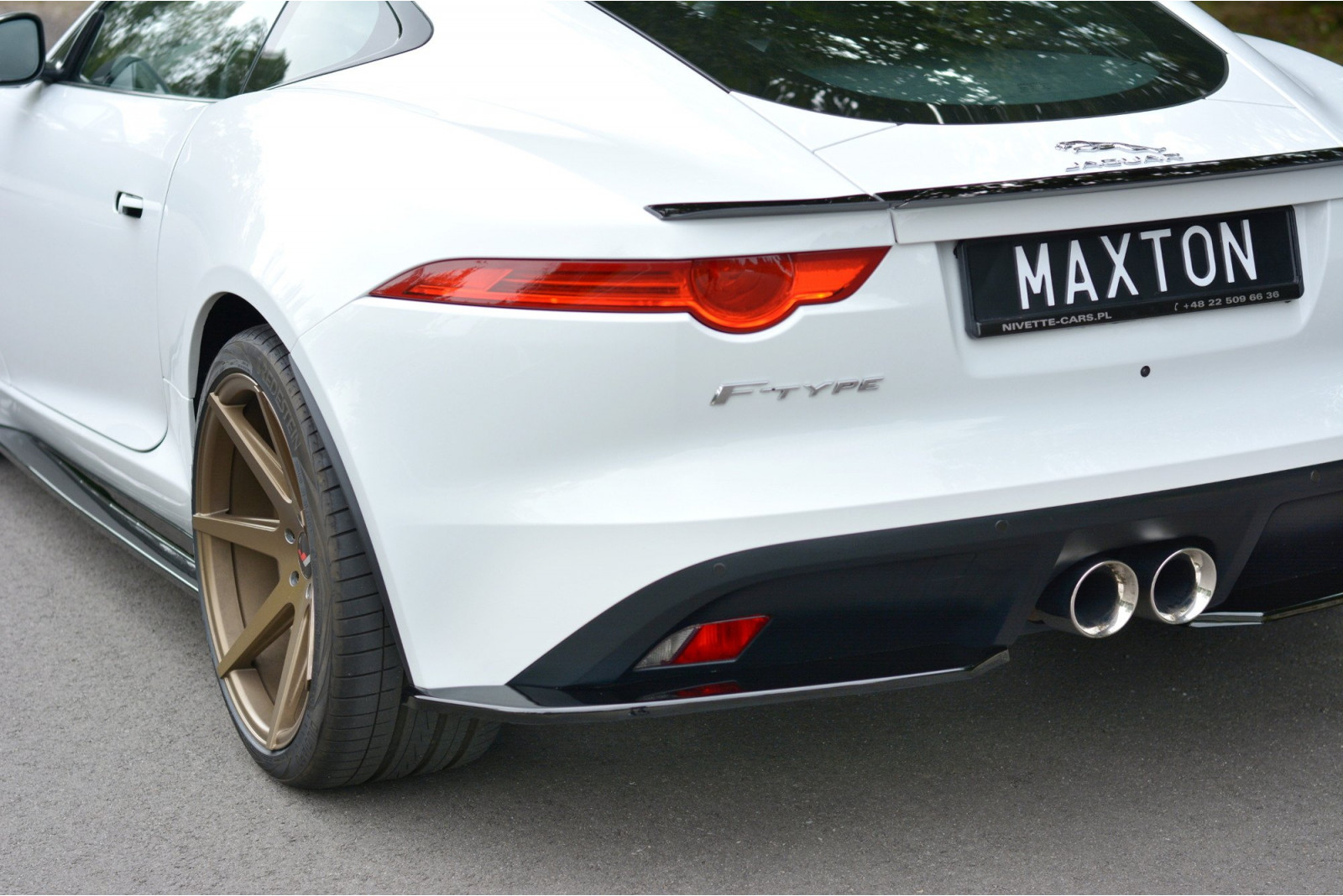 REAR SIDE SPLITTERS JAGUAR F-TYPE