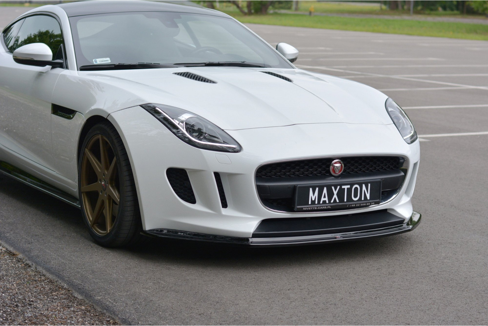 FRONT SPLITTER V.1 JAGUAR F-TYPE