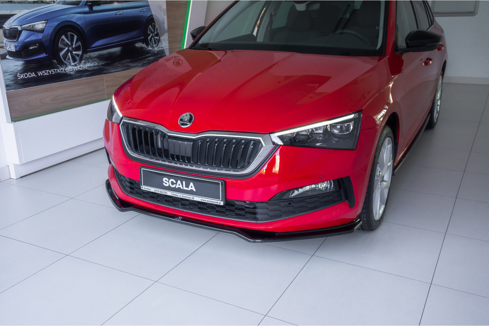 Splitter Przedni V.2 Skoda Scala 