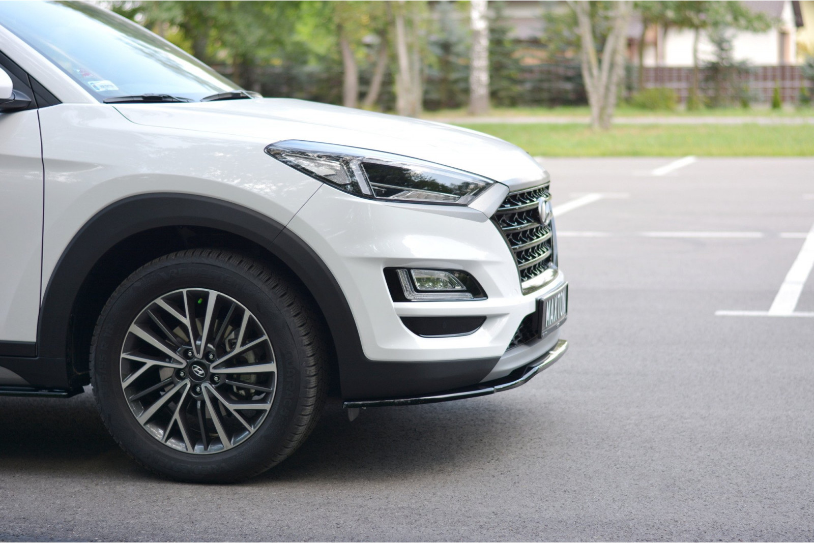 FRONT SPLITTER V.2 Hyundai Tucson Mk3 Facelift