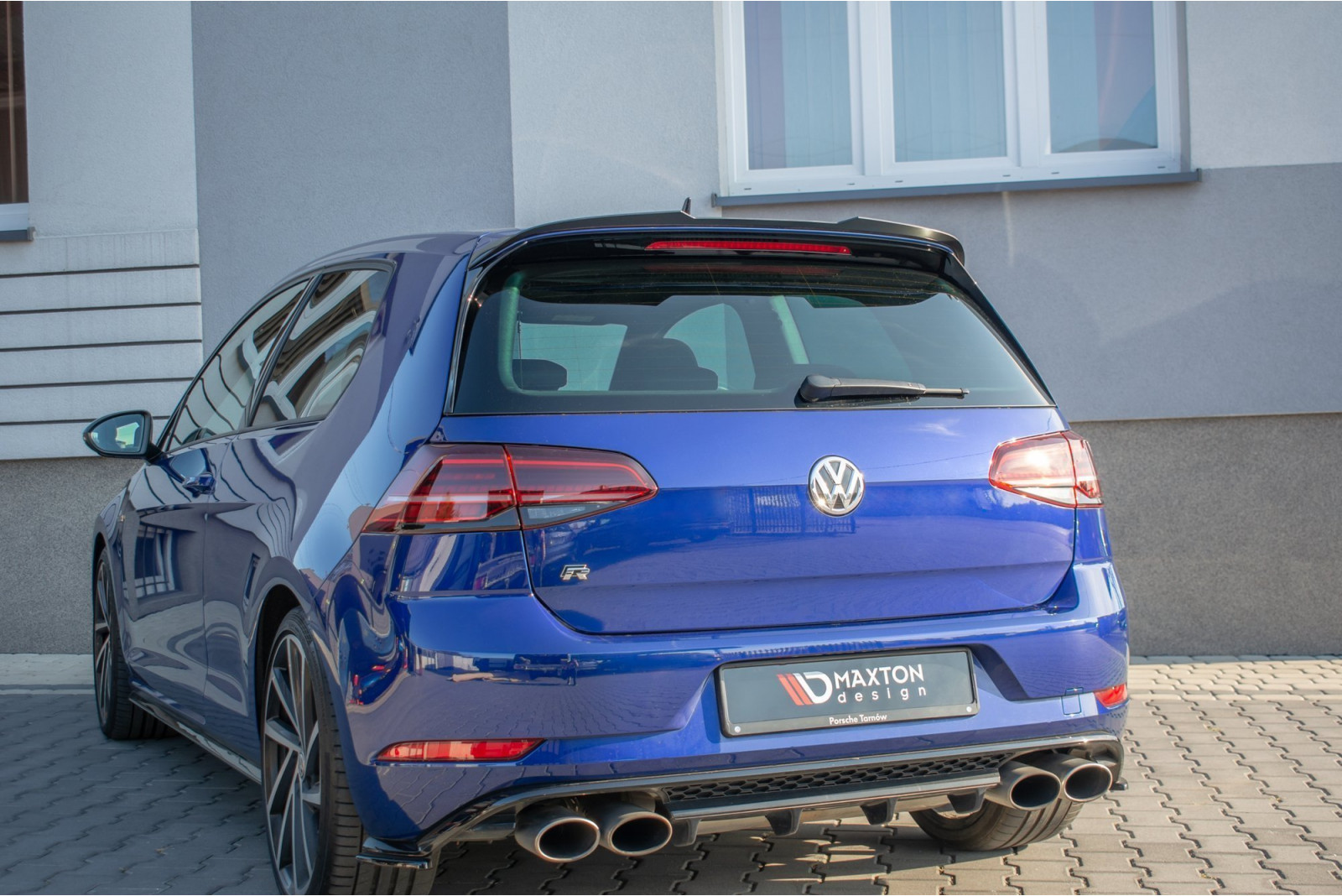 Przedłużenie Spoilera V.2 Volkswagen Golf 7 / 7 Facelift R / R-Line / GTI 