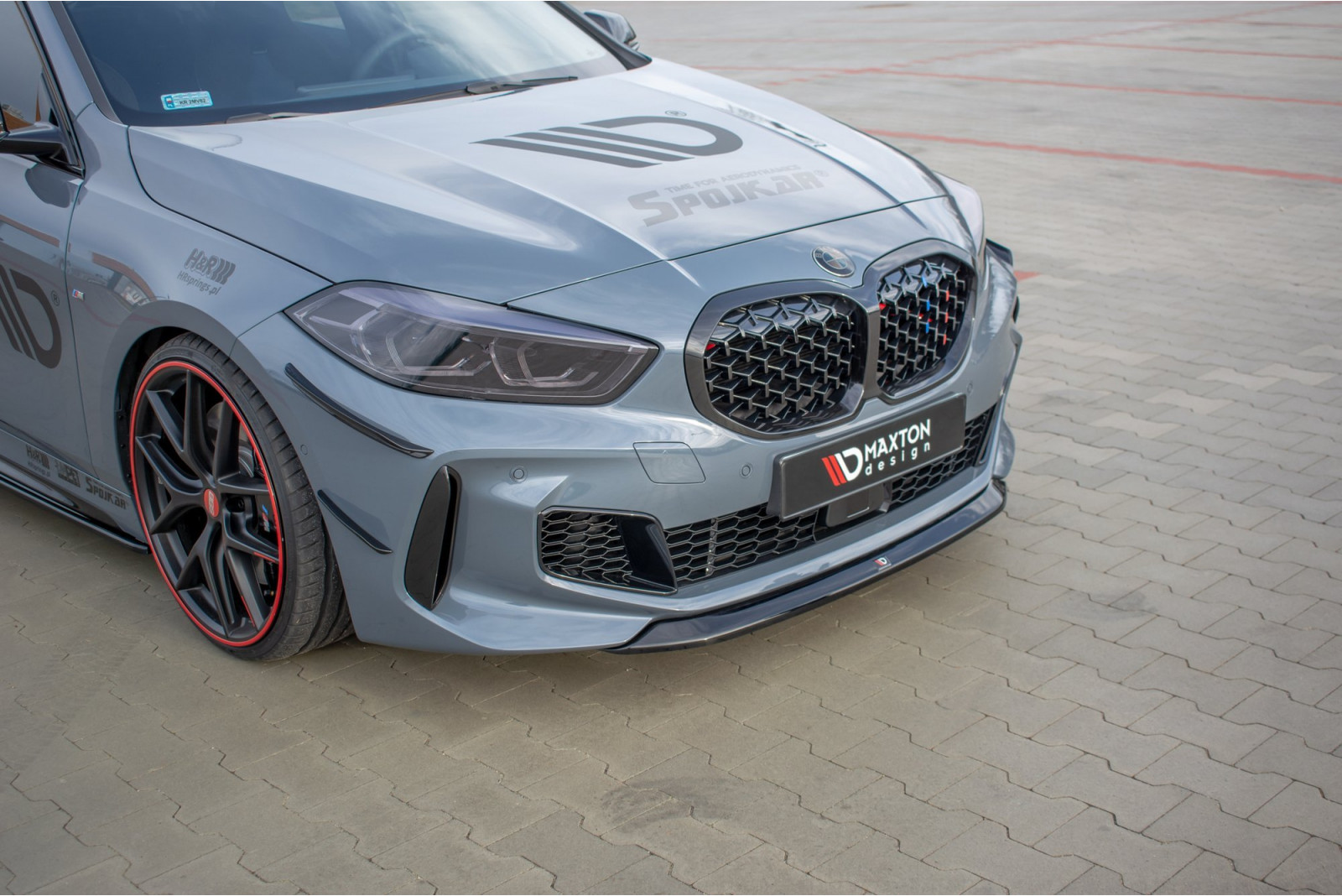 Splitter Przedni V.2 BMW 1 F40 M-Pack/ M135i 