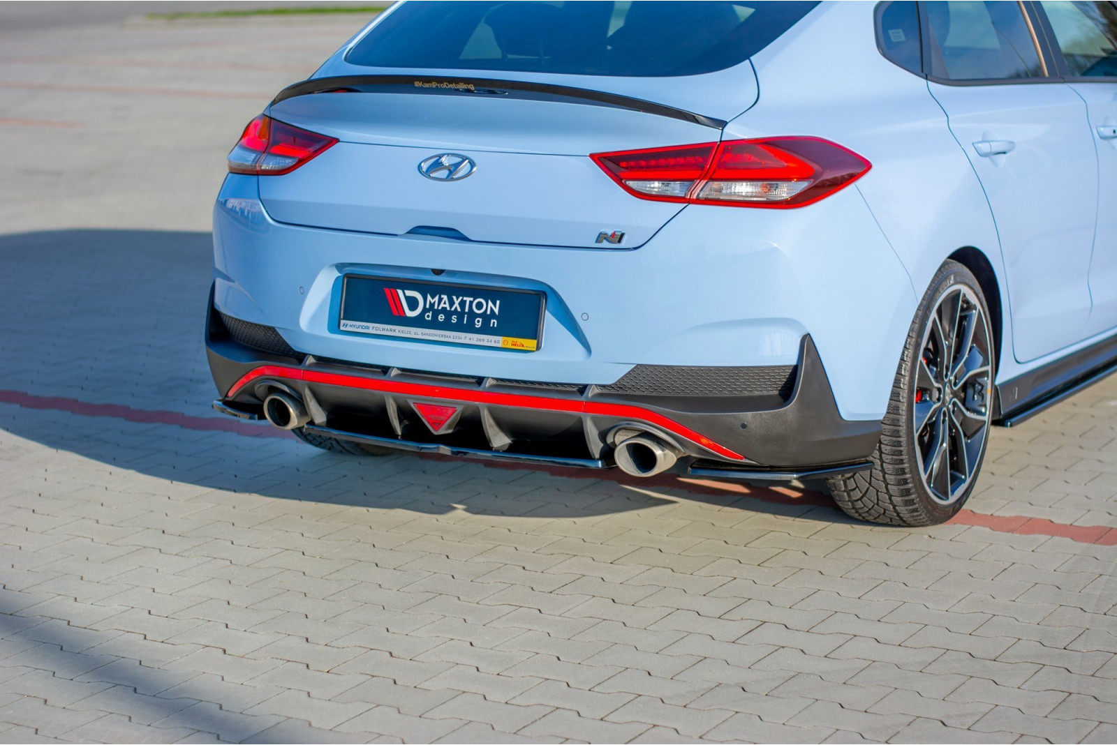 Splitter Tylny Środkowy Hyundai I30 N Mk3 Fastback 