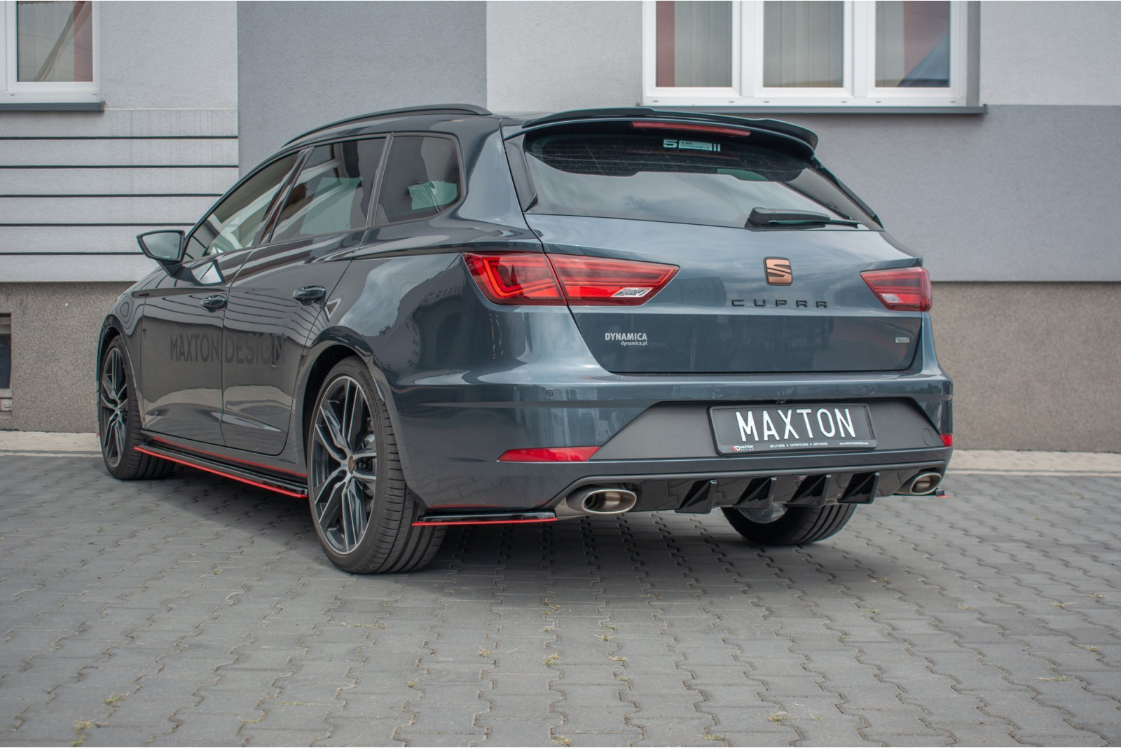 Tylna Dokładka V.1 Seat Leon Cupra Mk3 FL Sportstourer