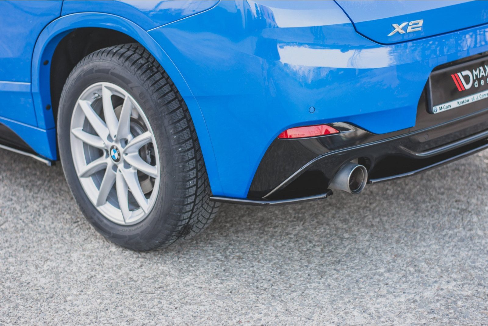 Splittery Tylne Boczne BMW X2 F39 M-Pack