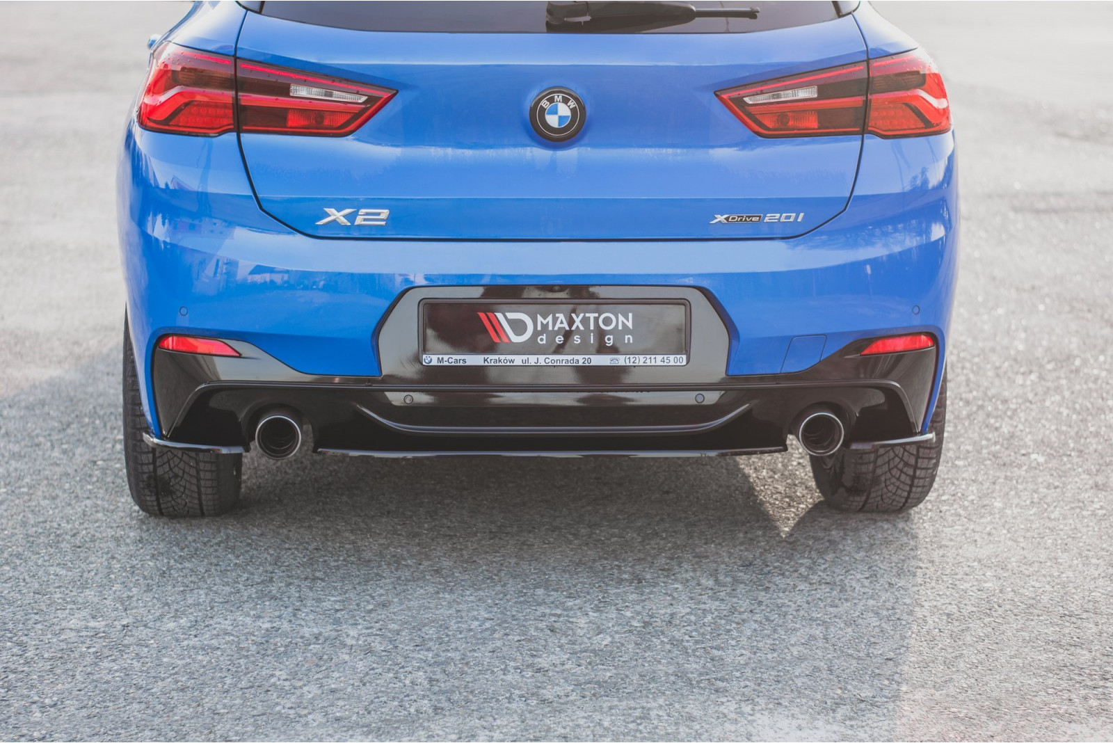 Splitter Tylny Środkowy BMW X2 F39 M-Pack