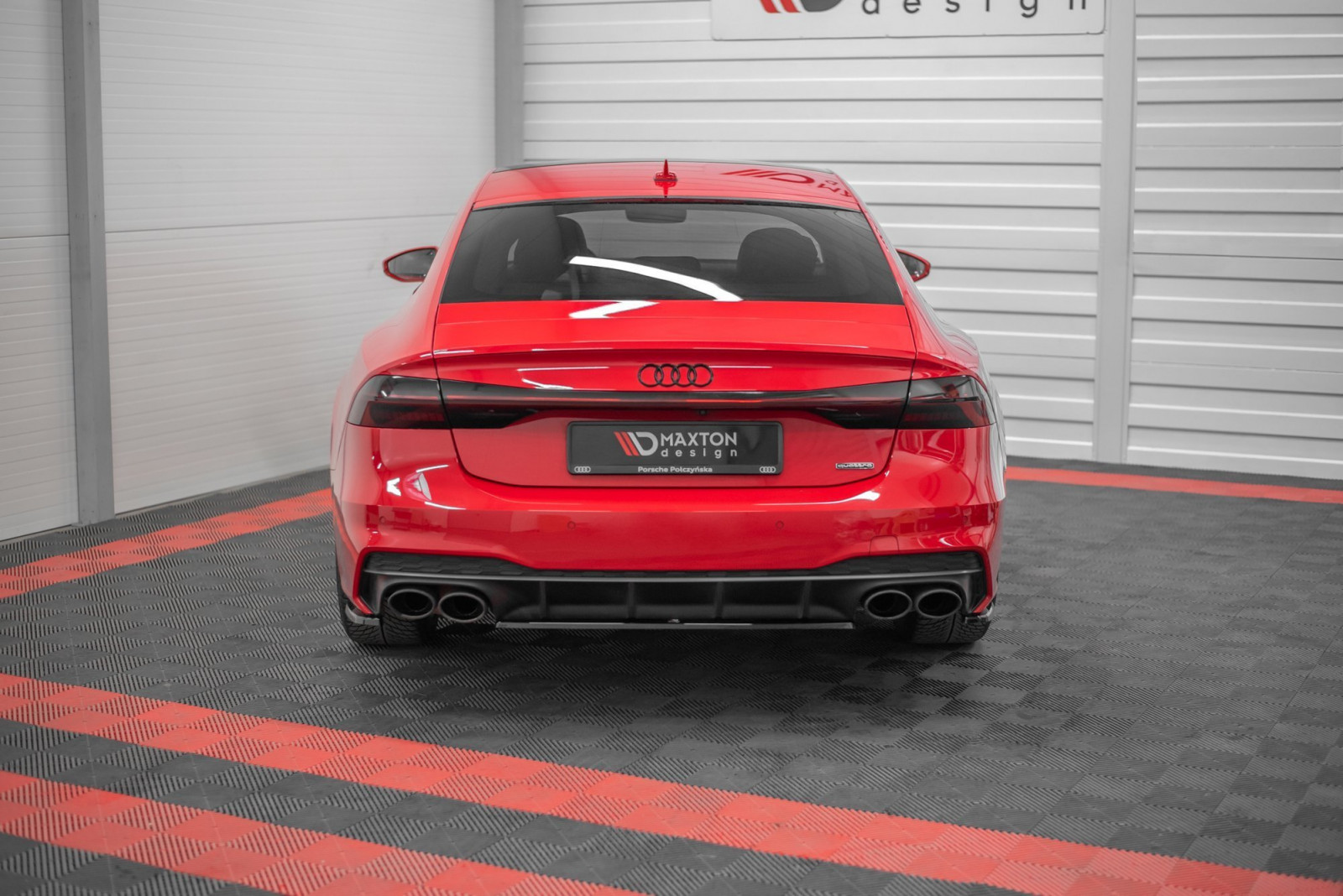 Splitter Tylny Środkowy Audi S7 C8