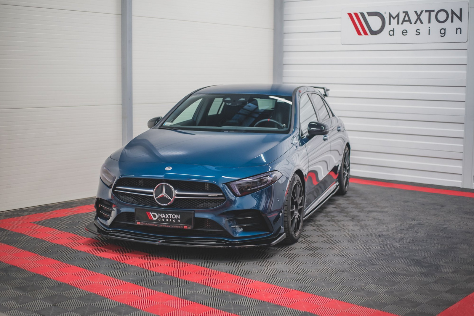 Splitter Przedni V.3 Mercedes A35 AMG / AMG-Line W177 