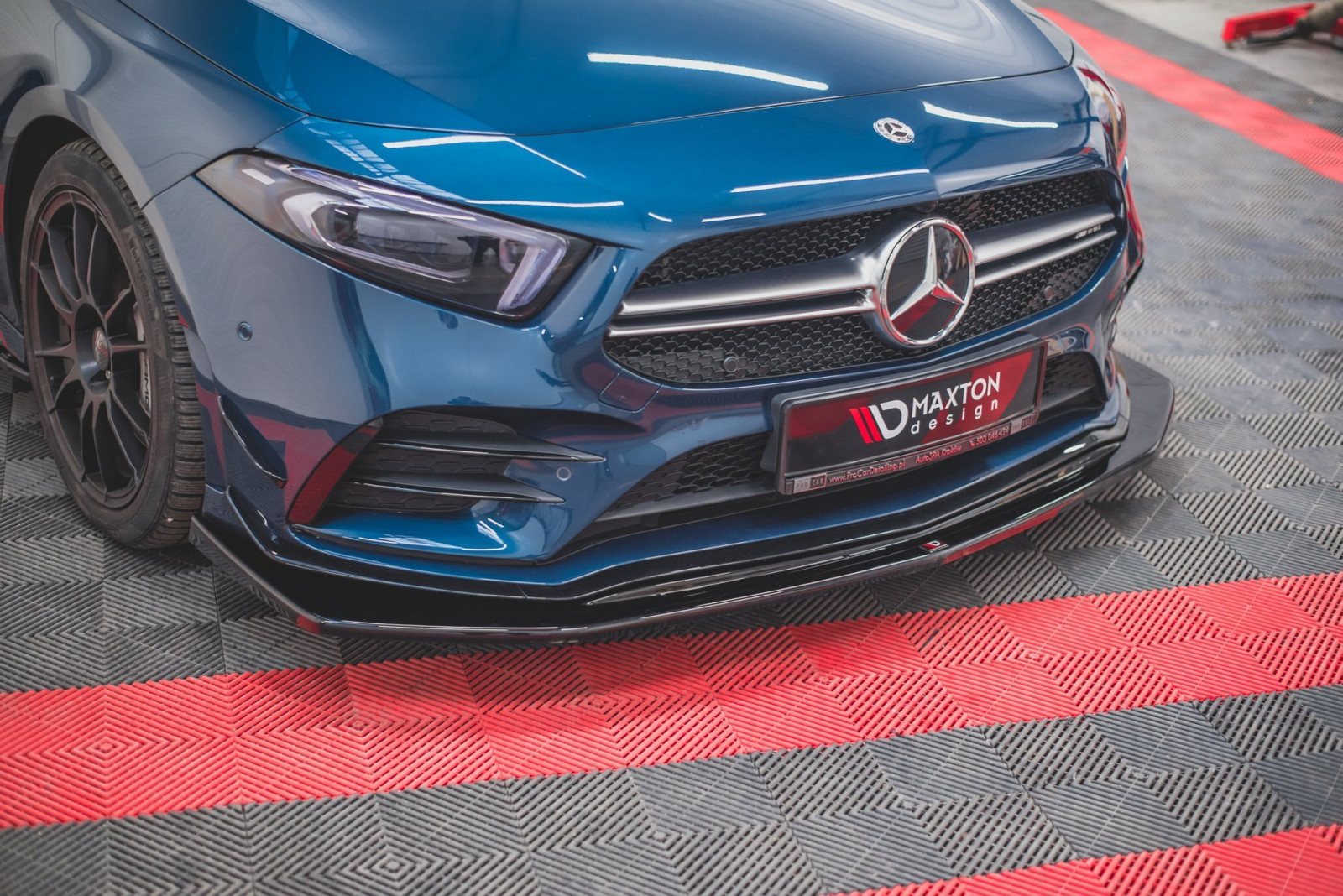 Splitter Przedni V.3 Mercedes A35 AMG / AMG-Line W177 