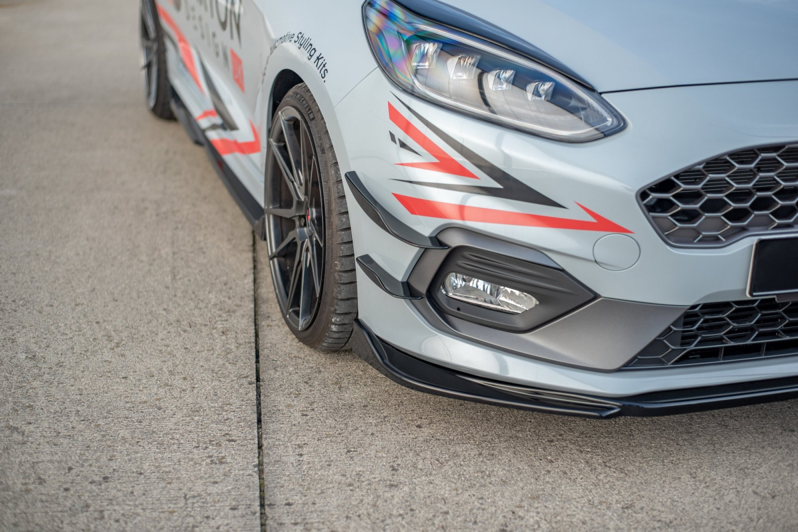 Splitter Przedni V.4 Ford Fiesta Mk8 ST / ST-Line