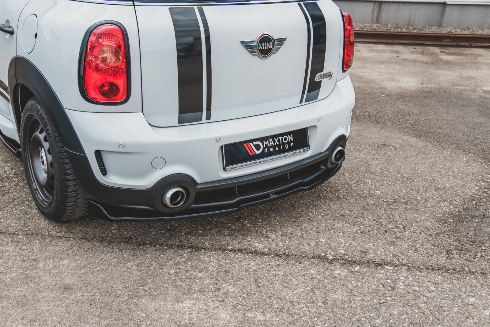 Splitter Tylny Środkowy Mini Countryman Mk1 JCW