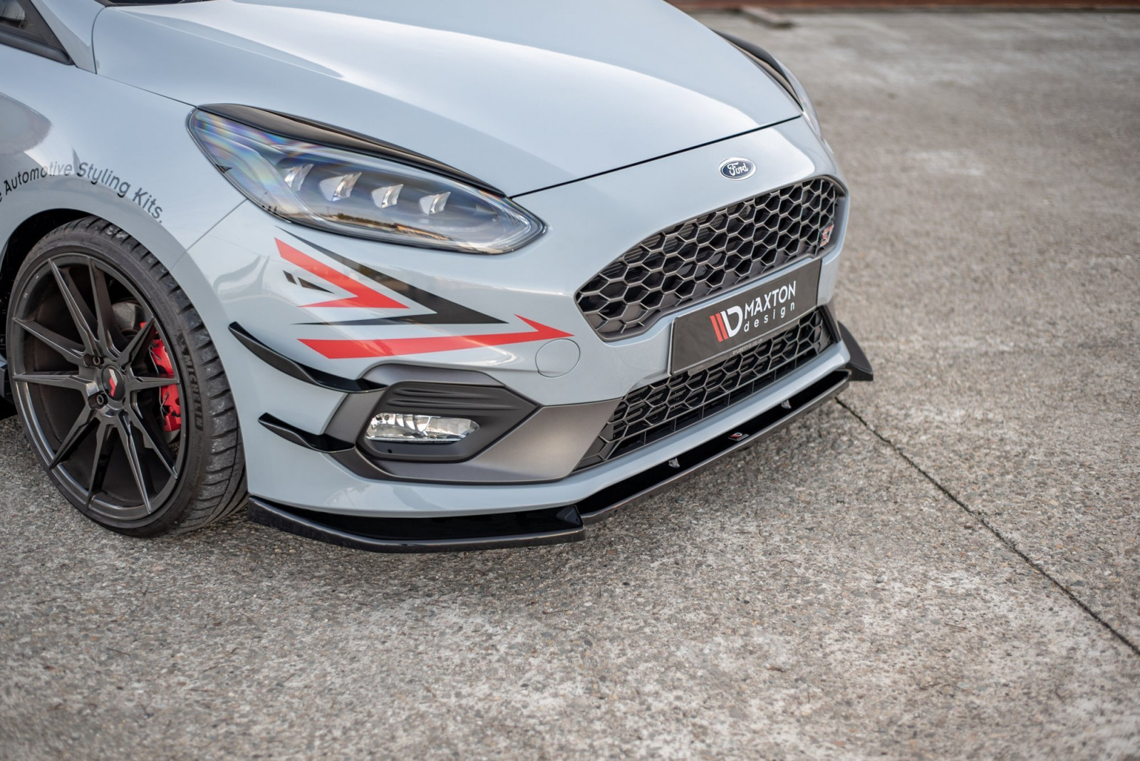 Splitter Przedni V.7 Ford Fiesta Mk8 ST / ST-Line