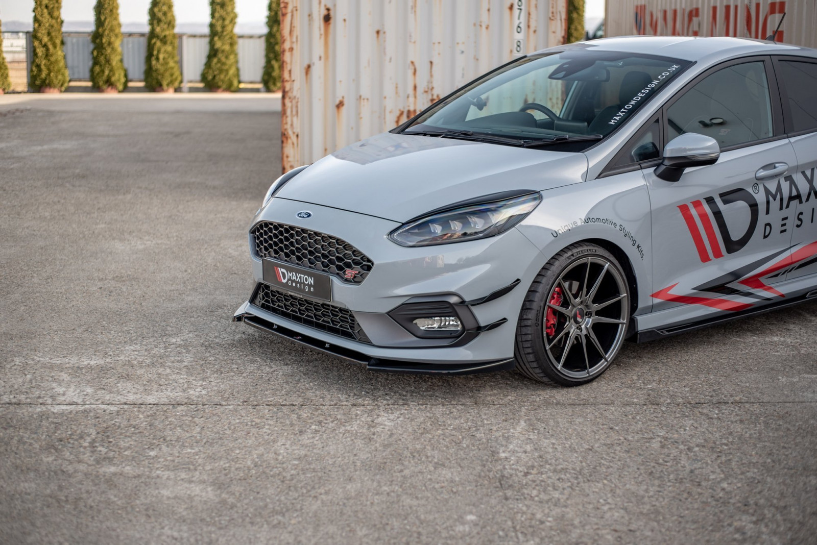 Splitter Przedni V.7 Ford Fiesta Mk8 ST / ST-Line