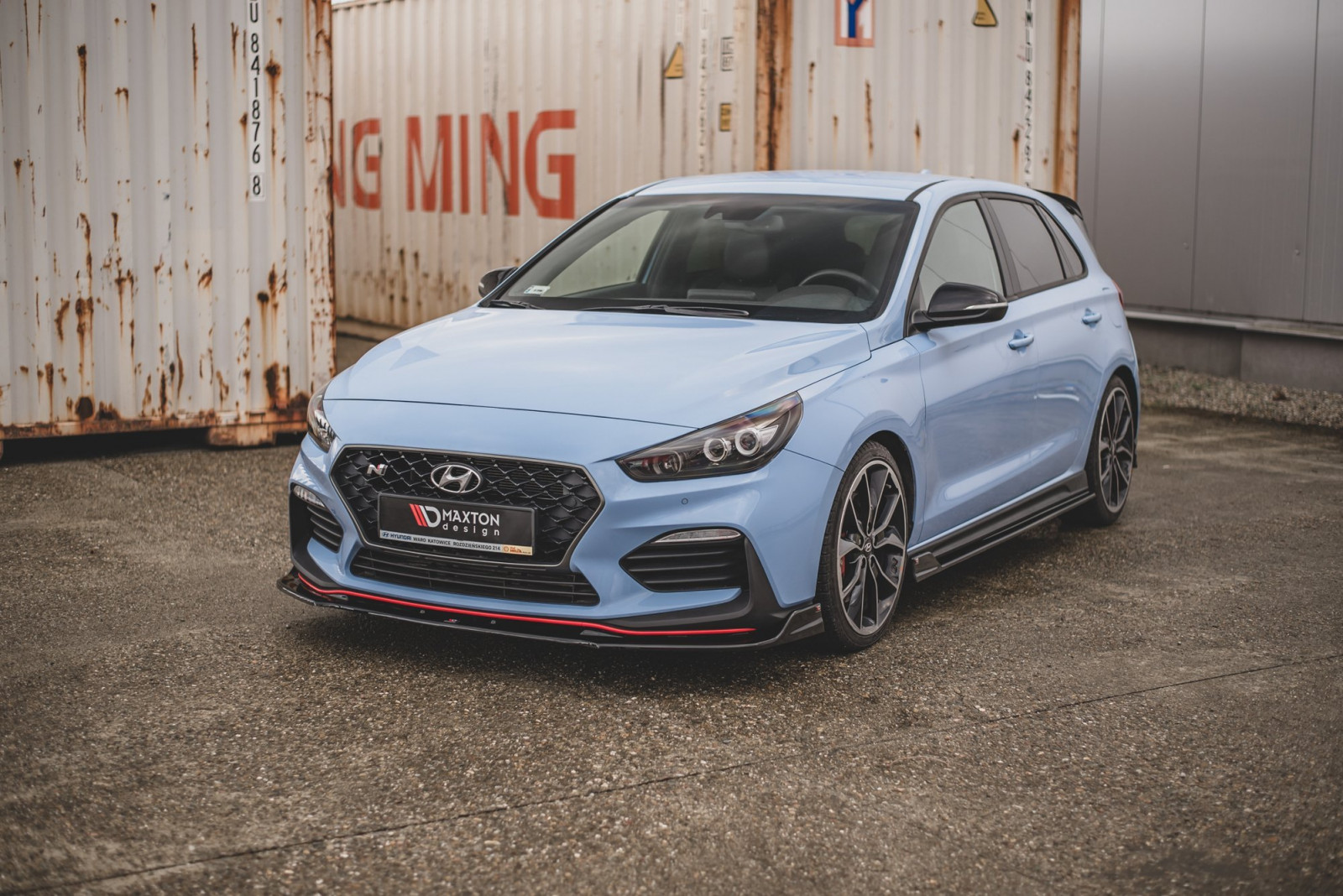 Splitter Przedni V.3 Hyundai I30 N Mk3 Hatchback/ Fastback