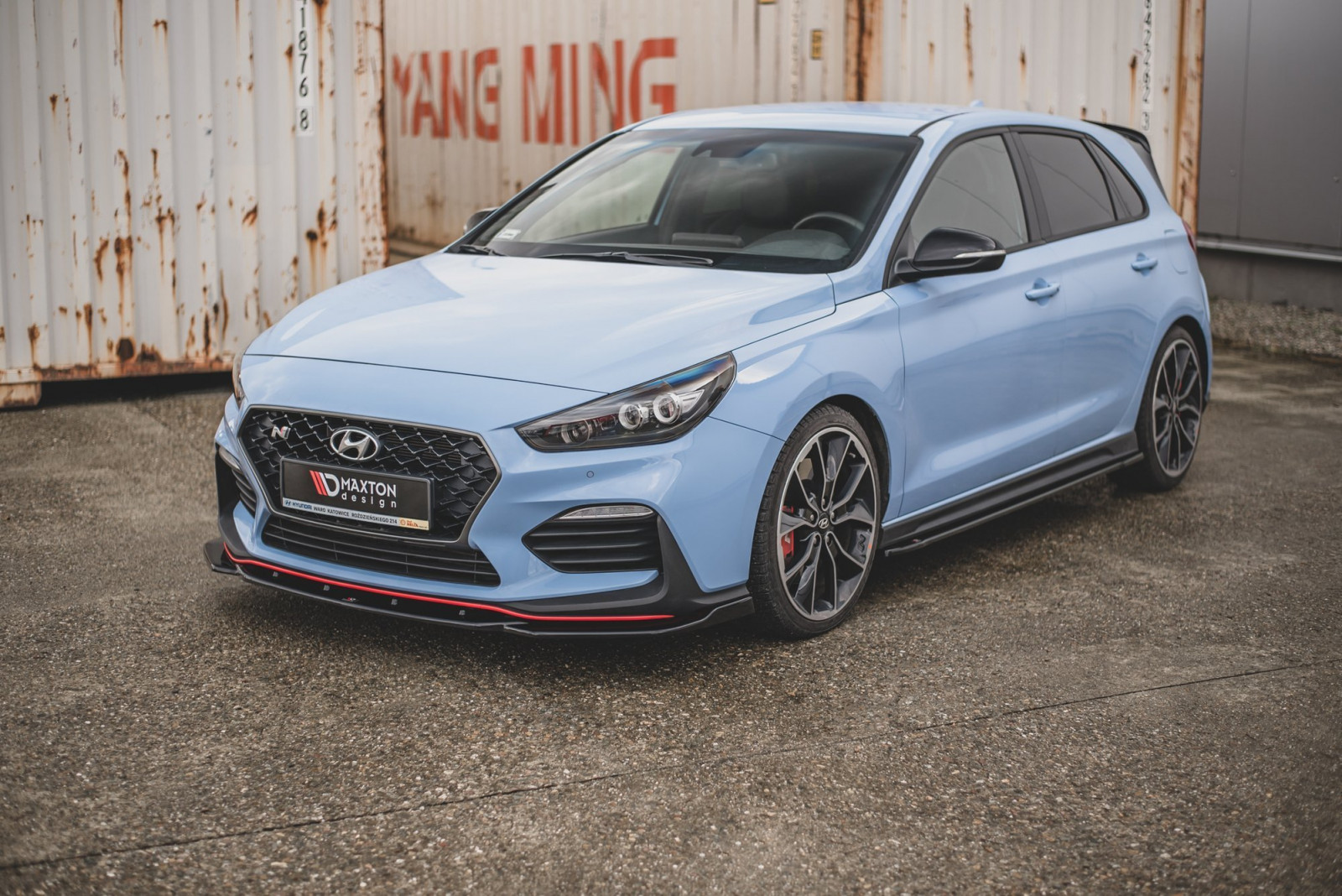 Splitter Przedni V.4 Hyundai I30 N Mk3 Hatchback/ Fastback