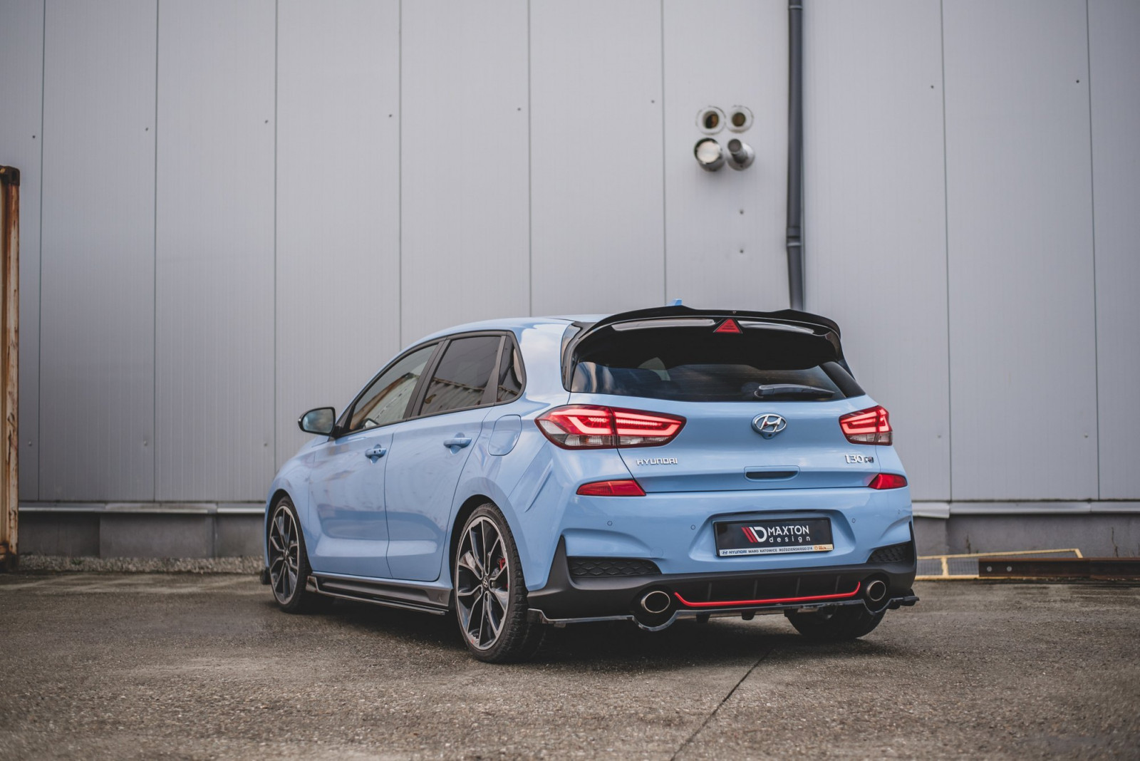 Splitter Tylny Środkowy (Z Dyfuzorem) Hyundai I30 N Mk3 Hatchback