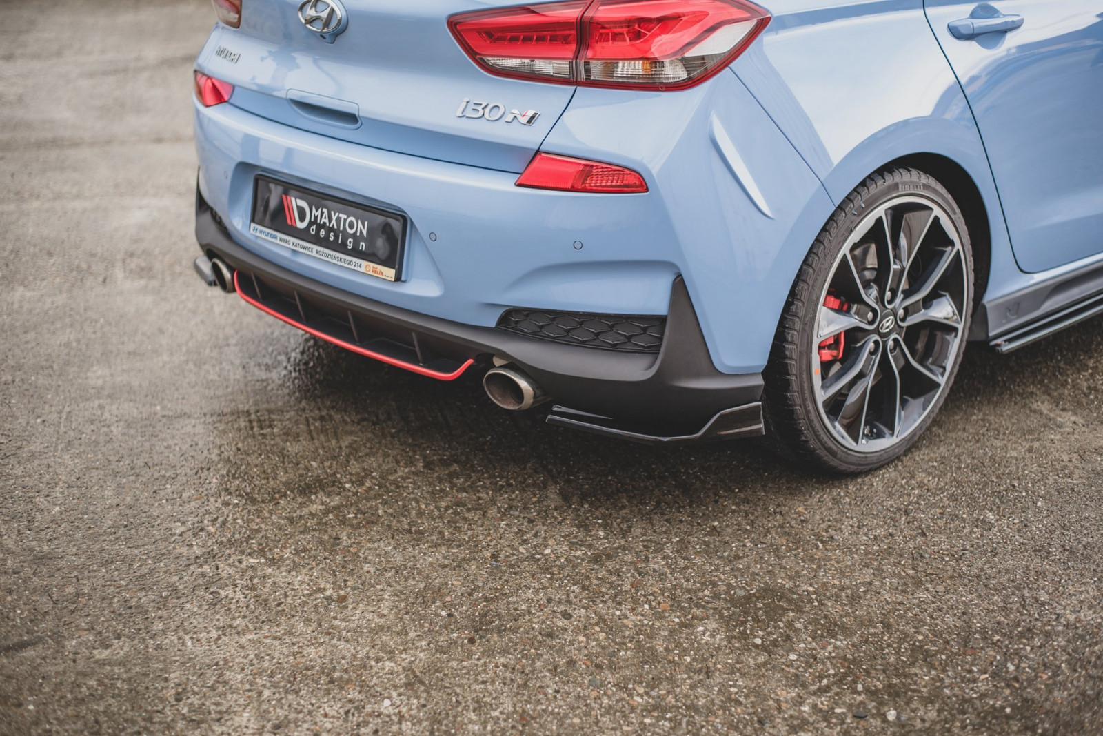 Splittery Tylne Boczne V.3 Hyundai I30 N Mk3 Hatchback