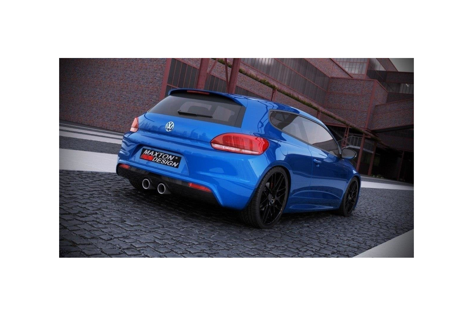 Dyfuzor Tylny VW Scirocco 3R  z dwoma otworami na wydech