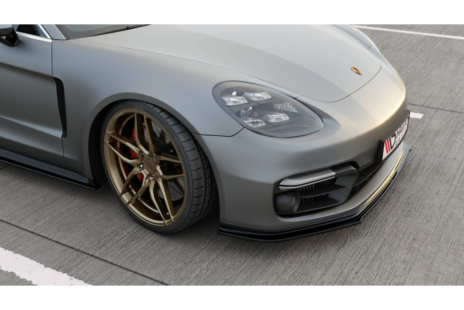 Splitter Przedni Porsche Panamera Turbo / GTS 971