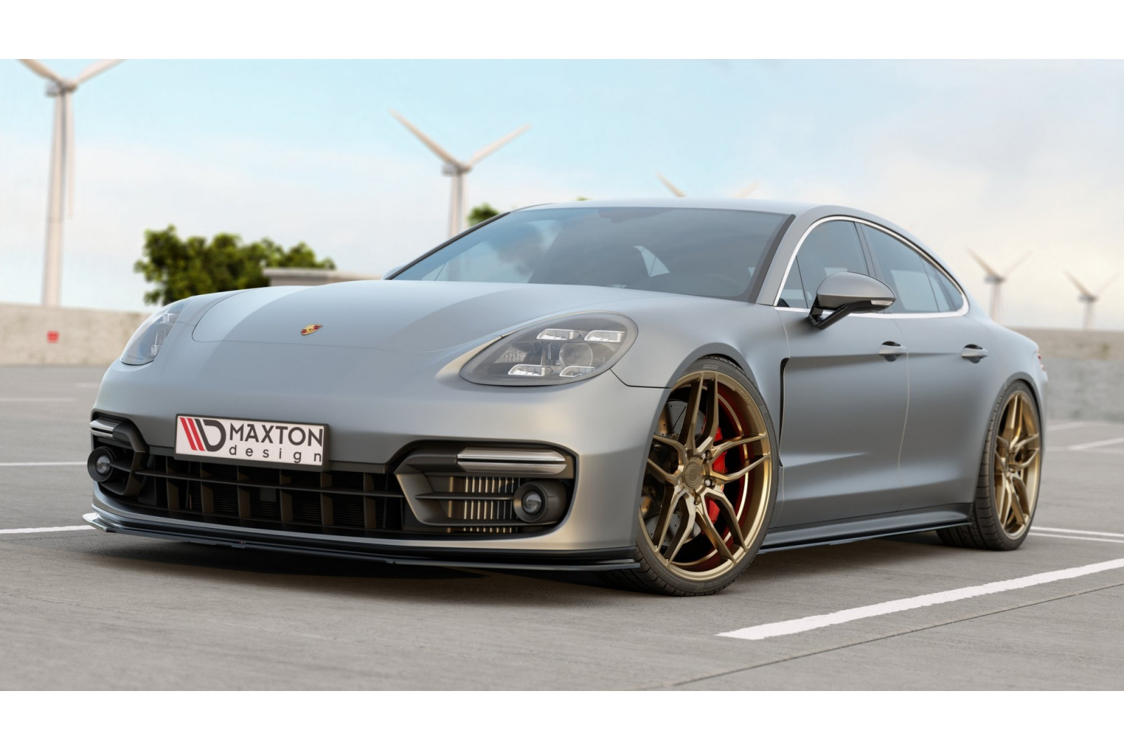 Splitter Przedni Porsche Panamera Turbo / GTS 971