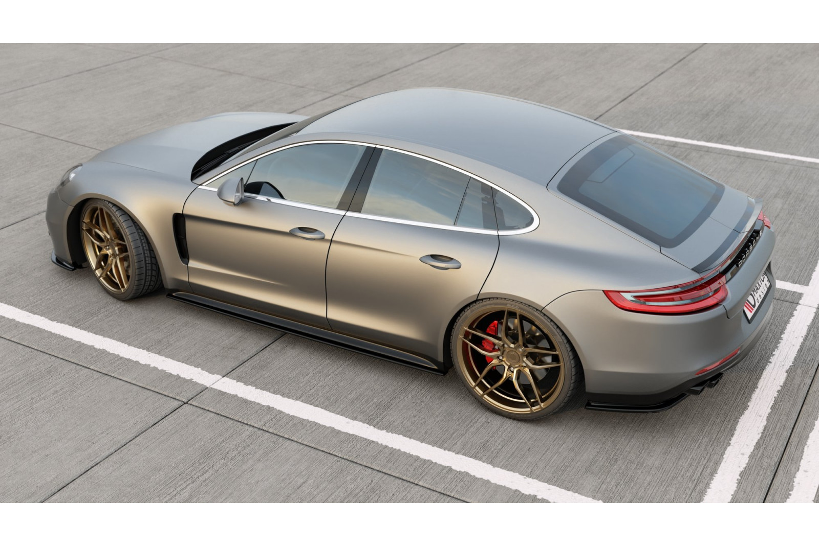 Dokładki Progów Porsche Panamera Turbo / GTS 971