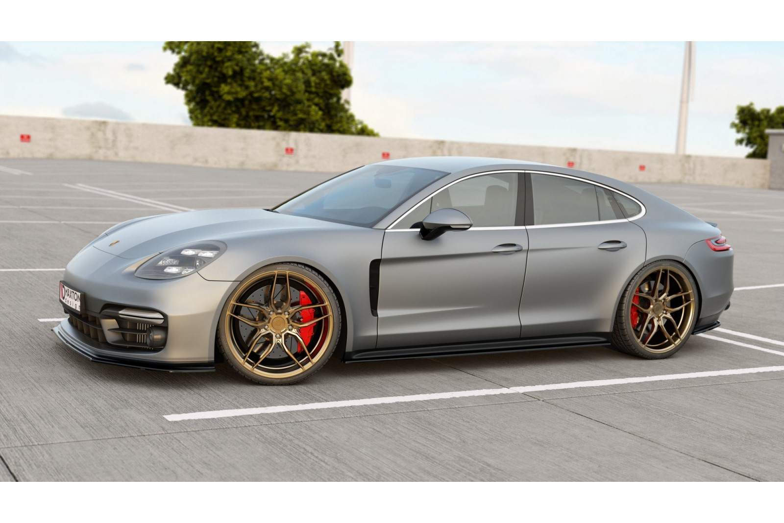 Dokładki Progów Porsche Panamera Turbo / GTS 971