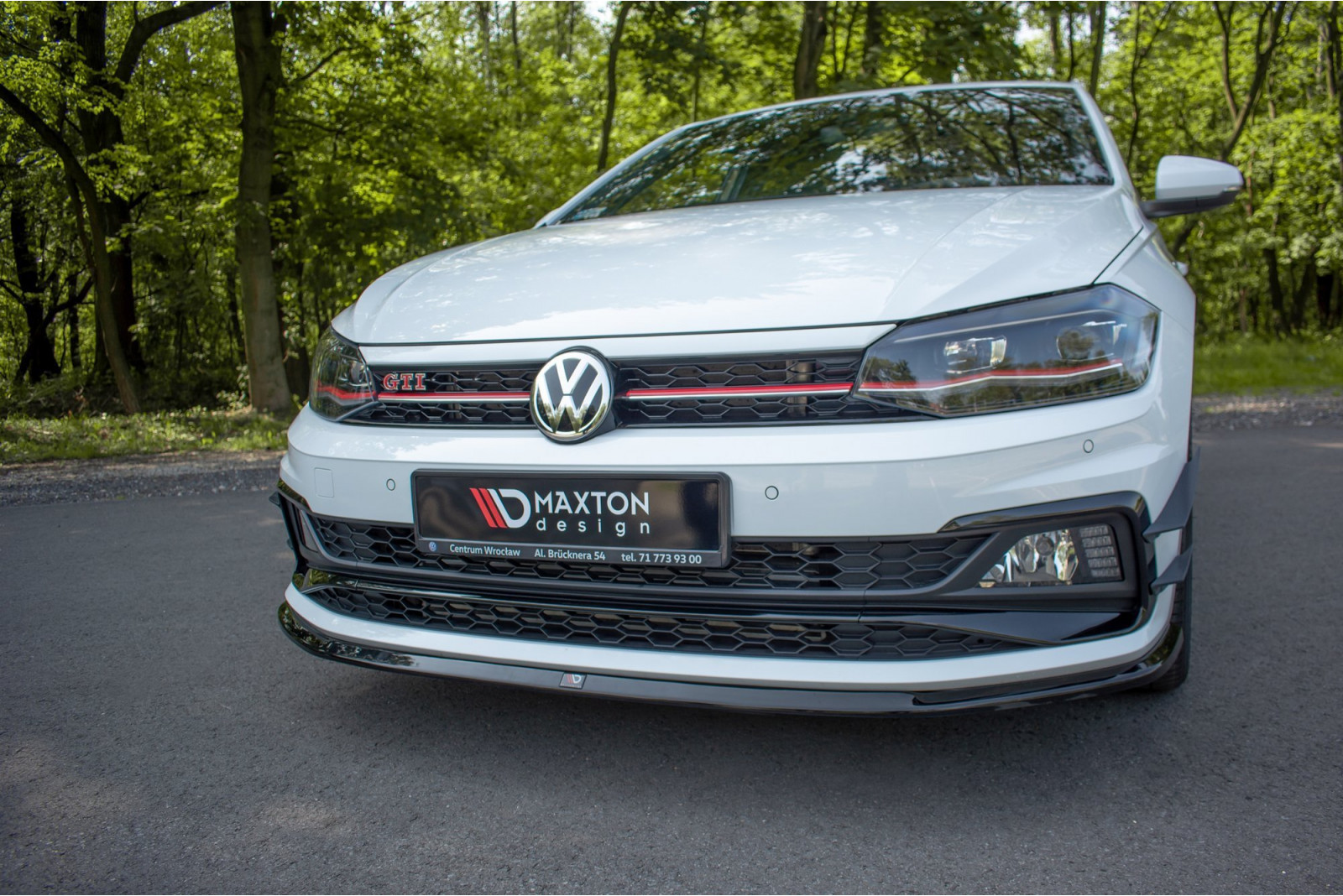 Splitter Przedni V.3 VW Polo GTI Mk6