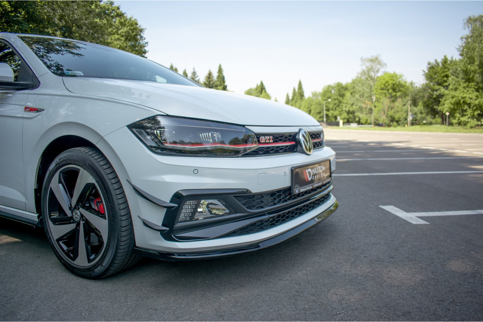 Splitter Przedni V.3 VW Polo GTI Mk6