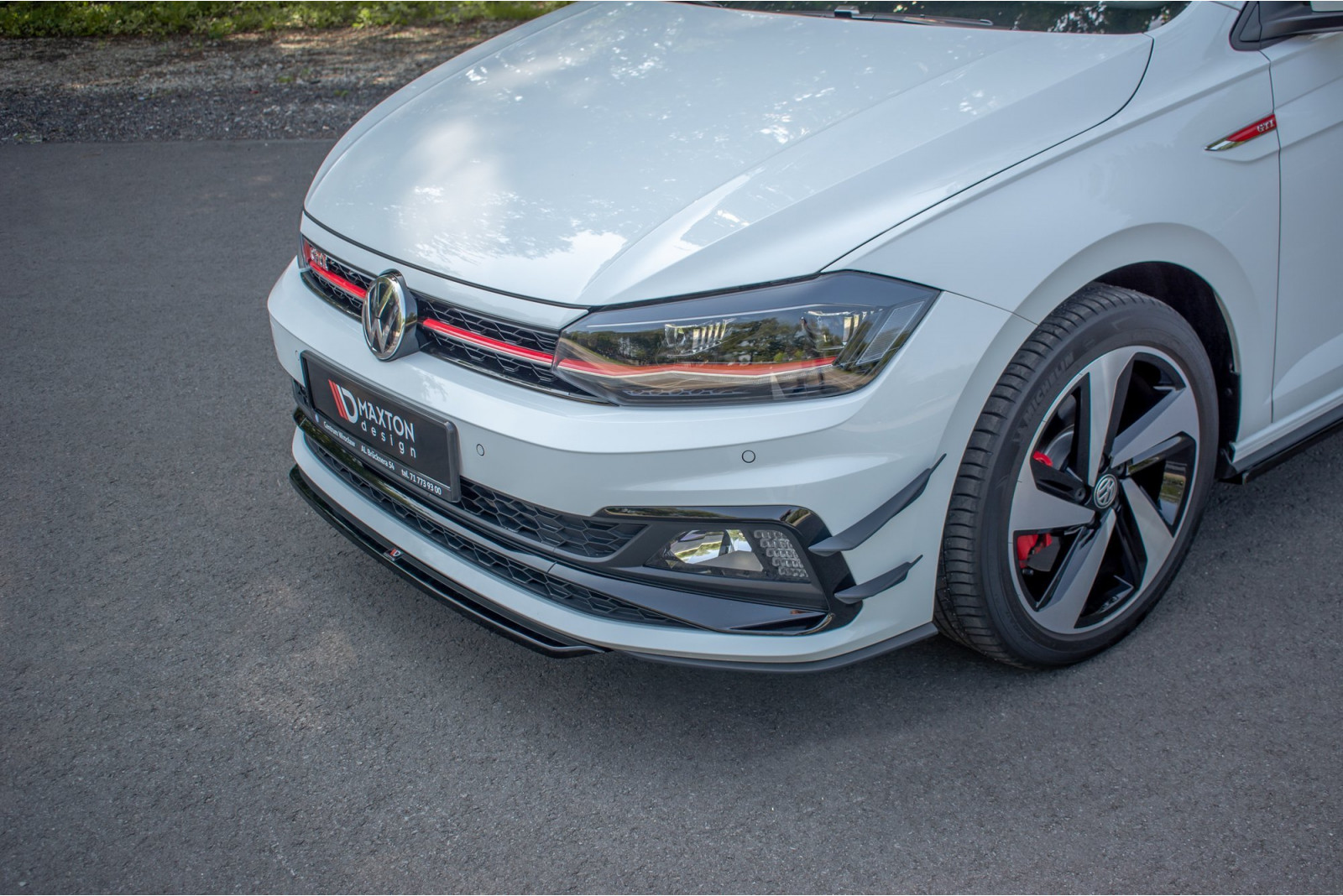 Splitter Przedni V.4 VW Polo GTI Mk6